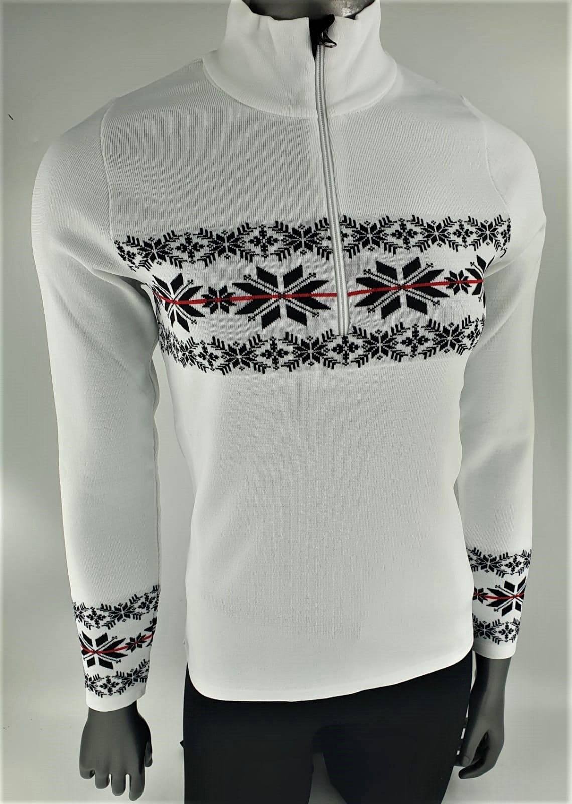 Maglia tecnica 1/2 zip donna