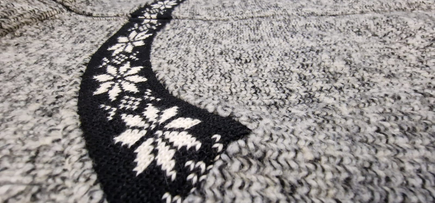 Maglione donna ricamato