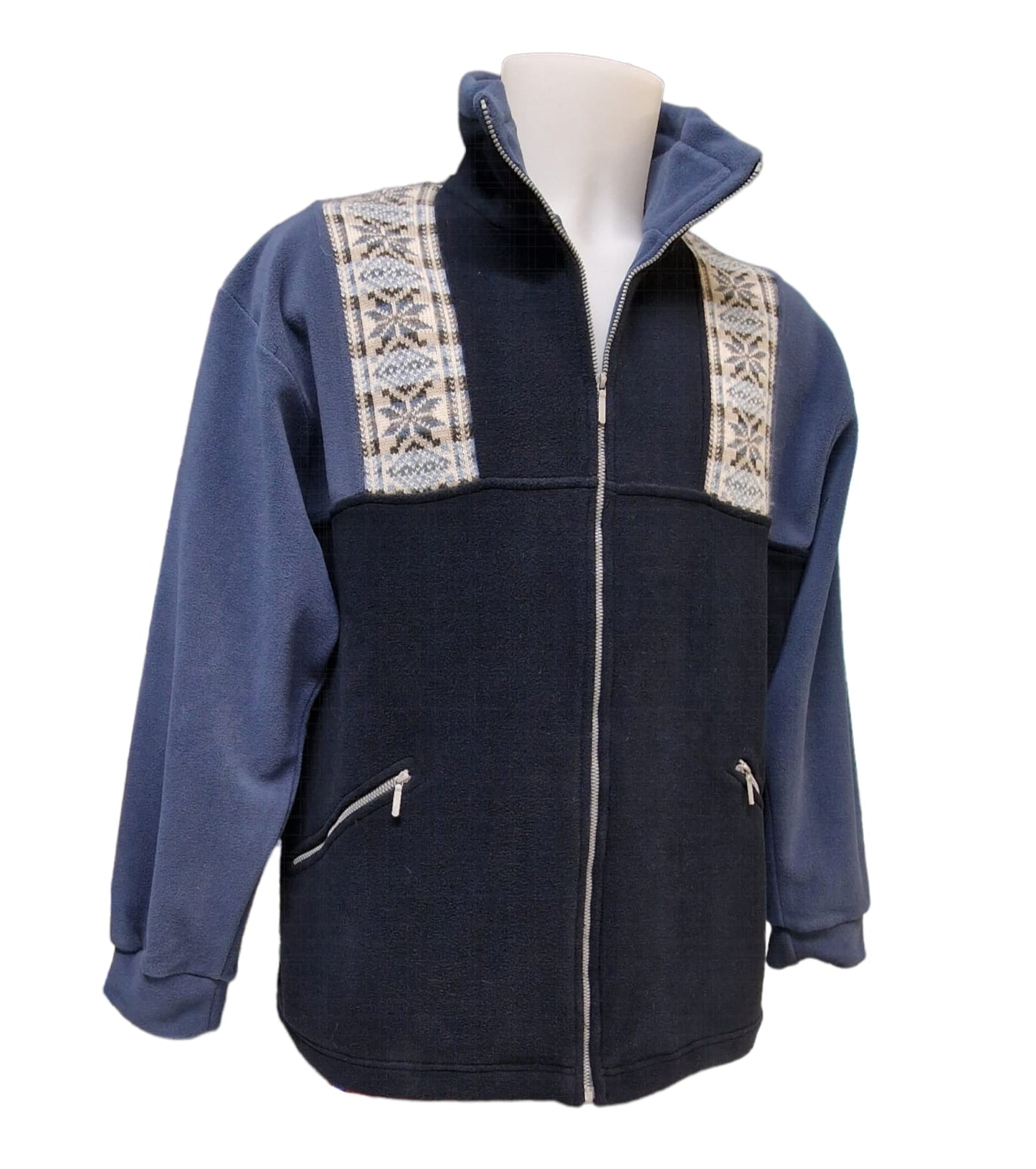 Maglione lana/pile uomo