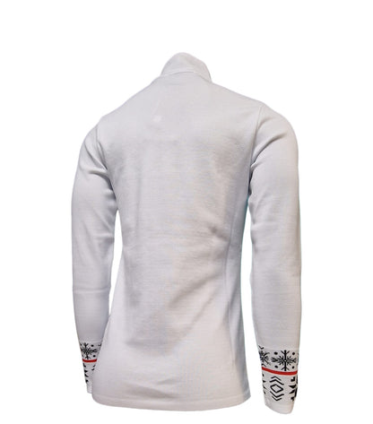Maglia tecnica 1/2 zip donna