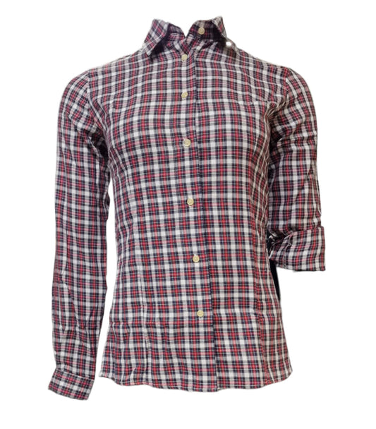 Camicia donna cotone manica lunga