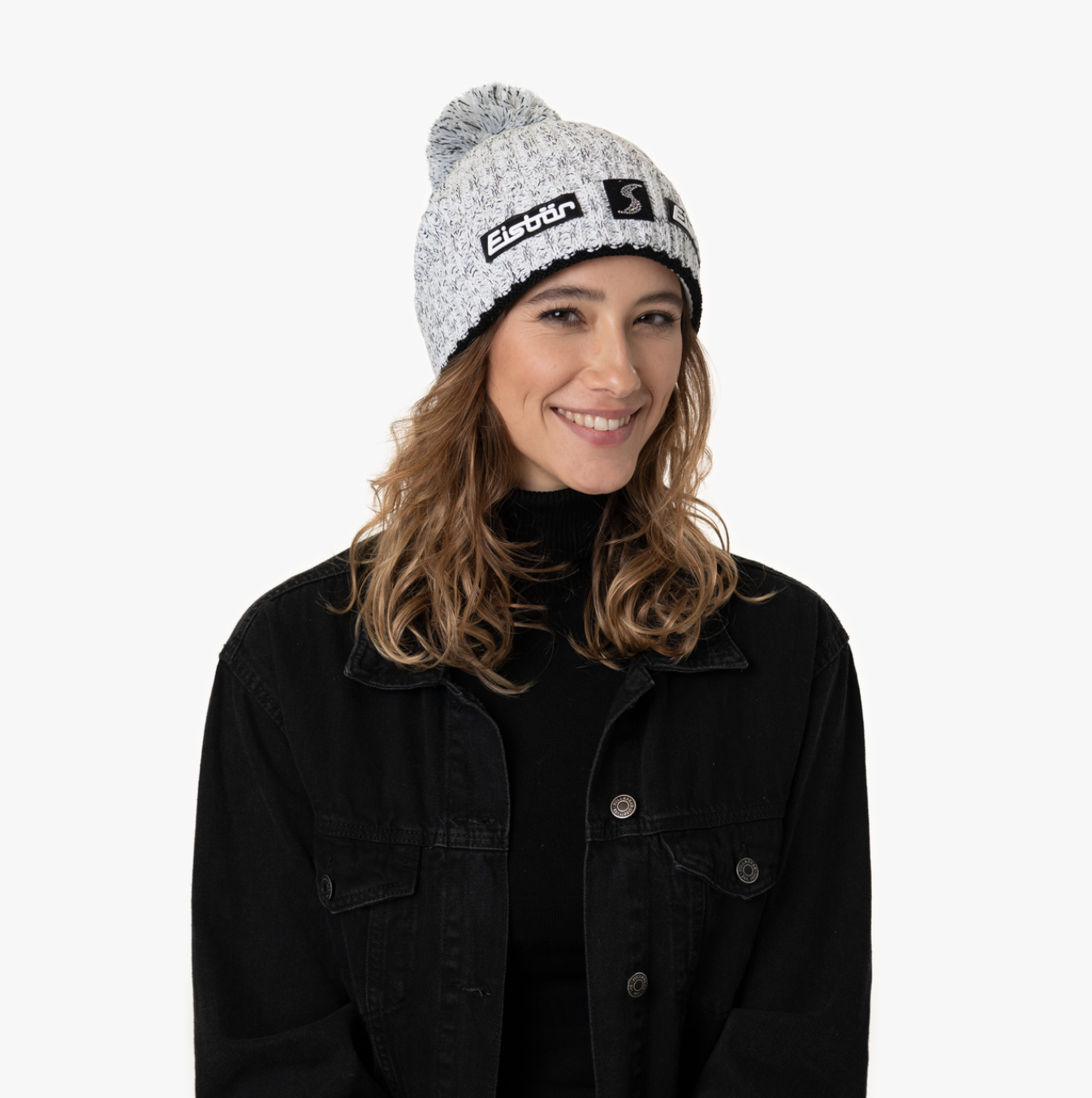 Berretto Eisbär pompom e brillanti