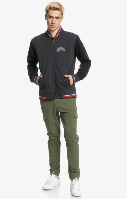 Felpa Full zip girocollo Quiksilver