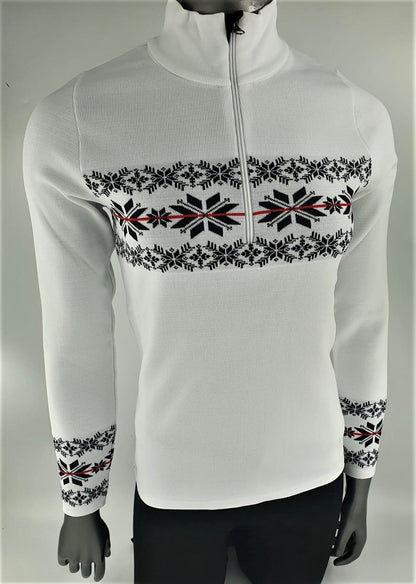Maglia tecnica 1/2 zip donna