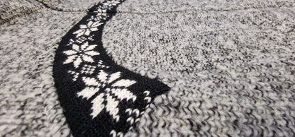 Maglione donna ricamato