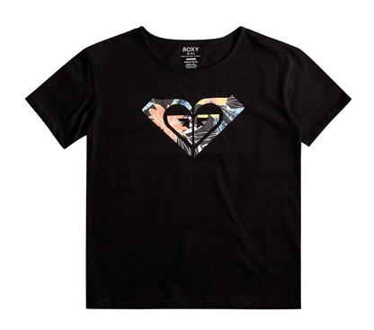 T-shirt Roxy ragazza cuore