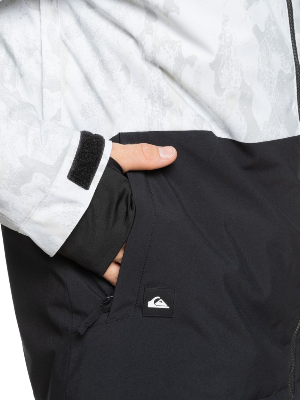 Giacca uomo Quiksilver mission printed block