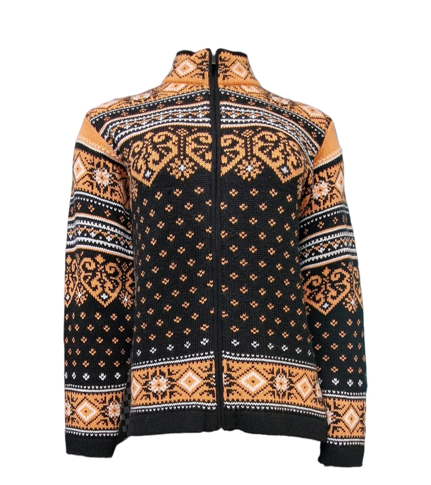 Maglione donna zip lunga