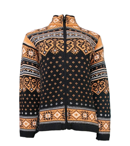 Maglione donna zip lunga
